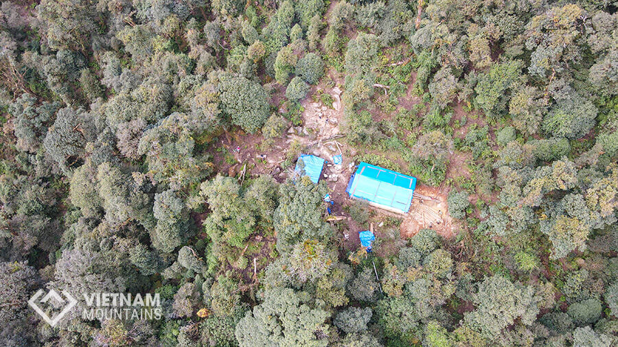 Shelter in Ta Lien mountain